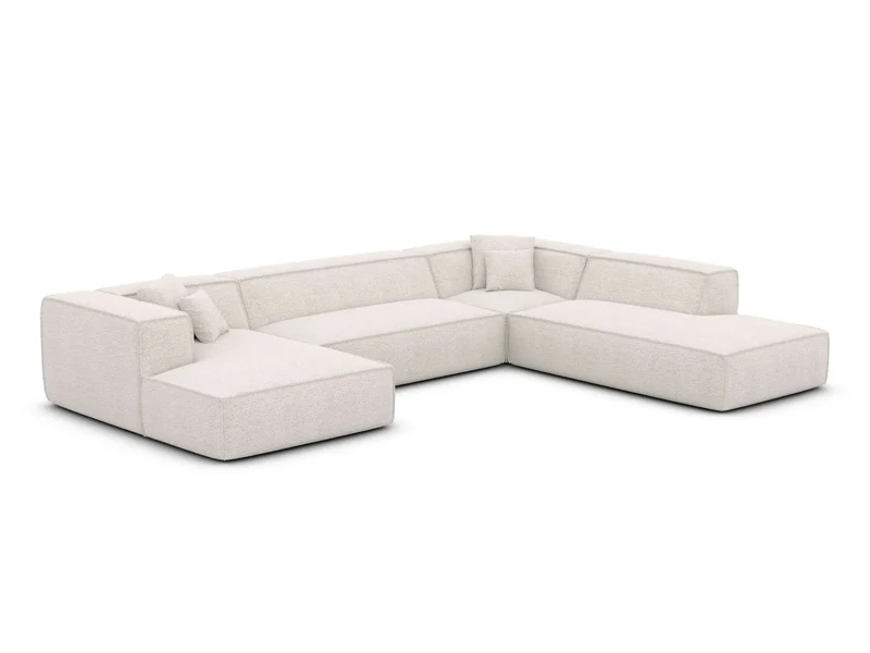 Wohnlandschaft Liranda Lounge U-Form aus Stoff