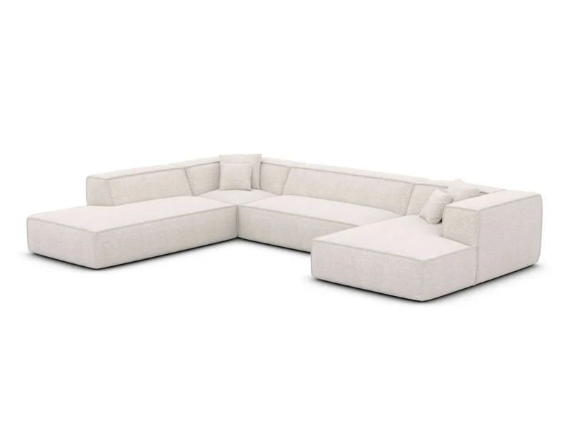 Wohnlandschaft Liranda Lounge U-Form aus Stoff