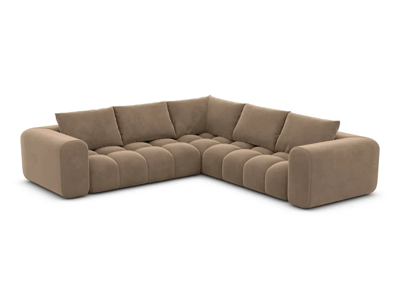 Couch Casaluna L-Form in Stoff