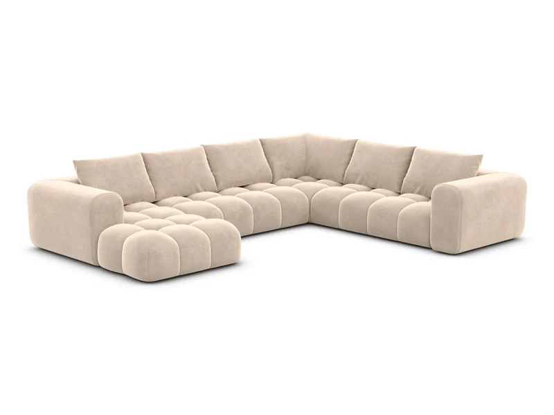 XXL Stoff Wohnlandschaft Casaluna U-Form