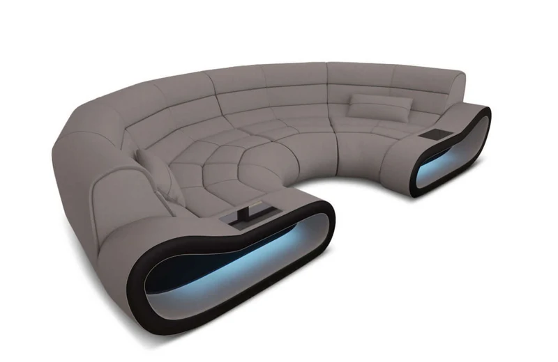 Stoff Bigsofa Concept U-Form