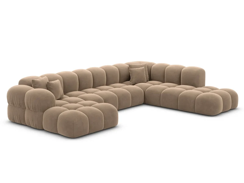 Wohnlandschaft Monteverde Lounge U-Form in Stoff