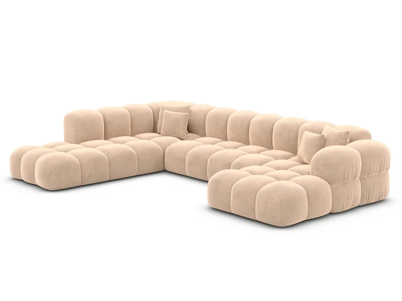 Wohnlandschaft Monteverde Lounge U-Form in Stoff
