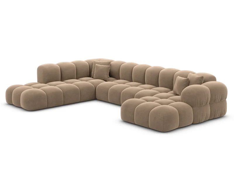 Wohnlandschaft Monteverde Lounge U-Form in Stoff