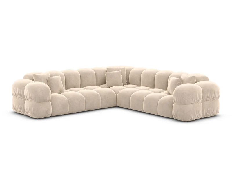 Couch Monteverde L-Form in Stoff