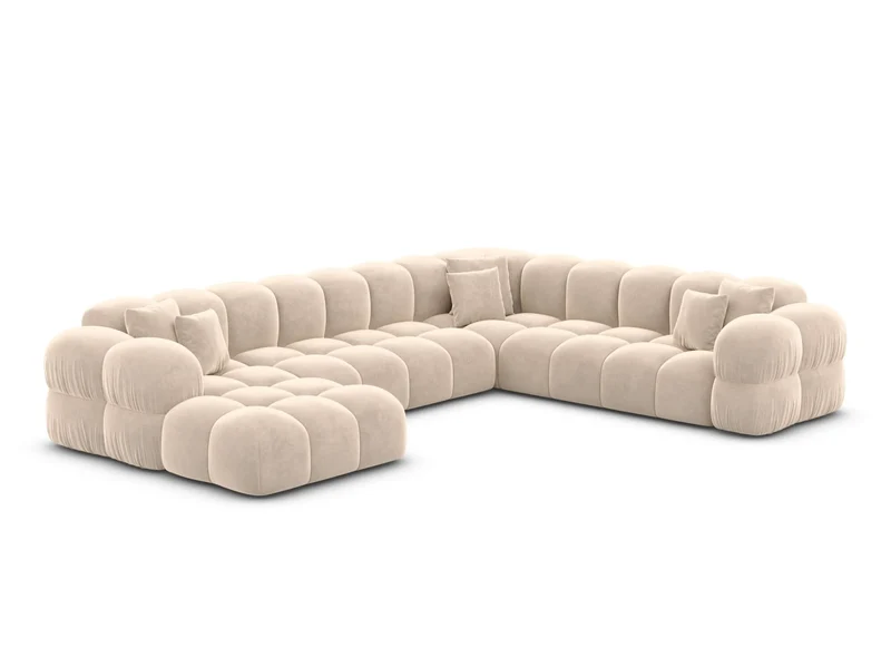 XXL Stoff Wohnlandschaft Monteverde U-Form