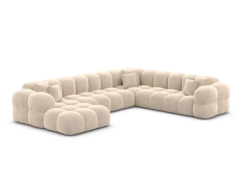 XXL Stoff Wohnlandschaft Monteverde U-Form
