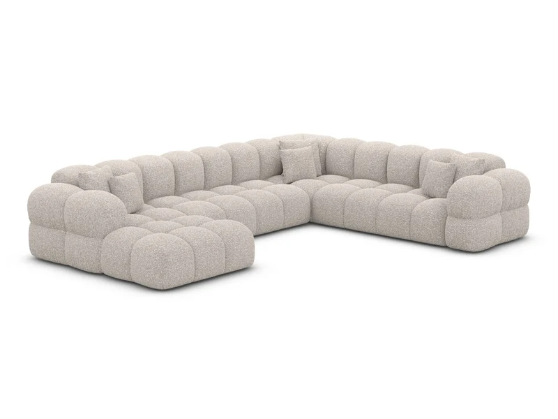 XXL Stoff Wohnlandschaft Monteverde U-Form