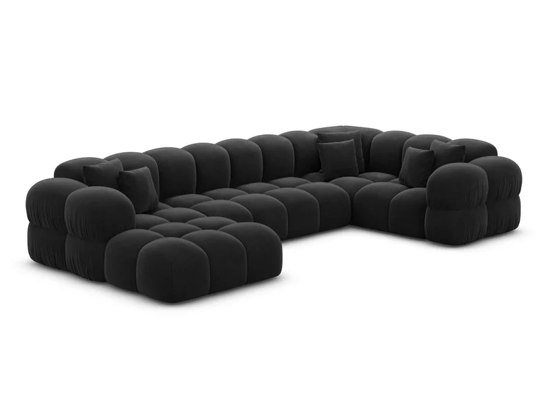 XL Wohnlandschaft Monteverde U-Form aus Stoff