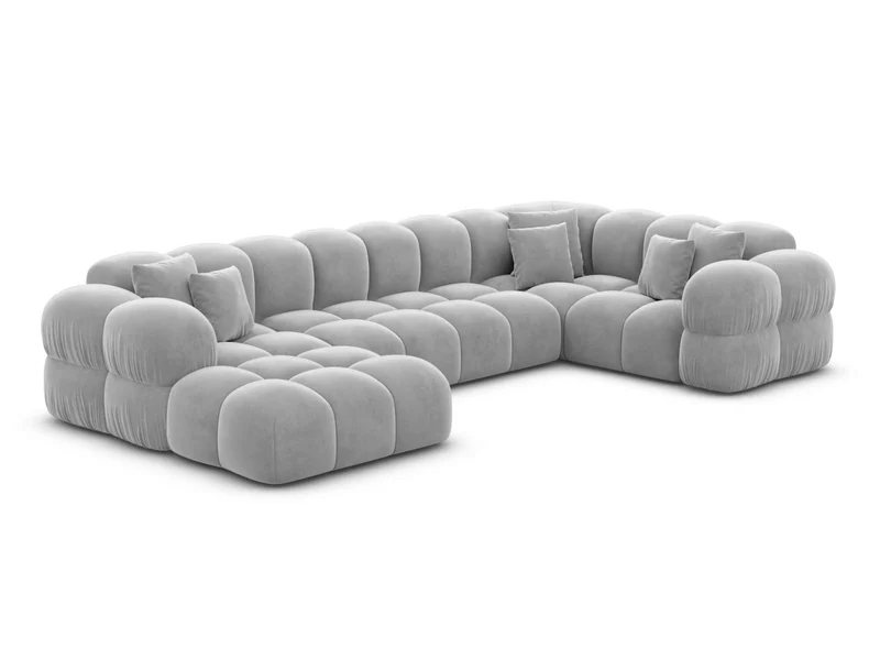 XL Wohnlandschaft Monteverde U-Form aus Stoff