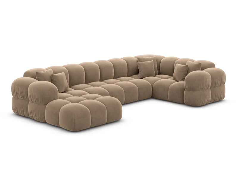XL Wohnlandschaft Monteverde U-Form aus Stoff