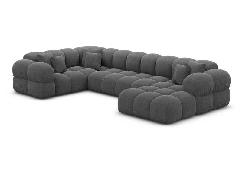 XL Wohnlandschaft Monteverde U-Form aus Stoff