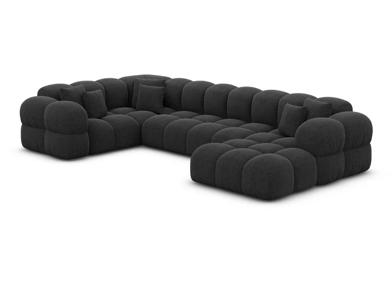 XL Wohnlandschaft Monteverde U-Form aus Stoff