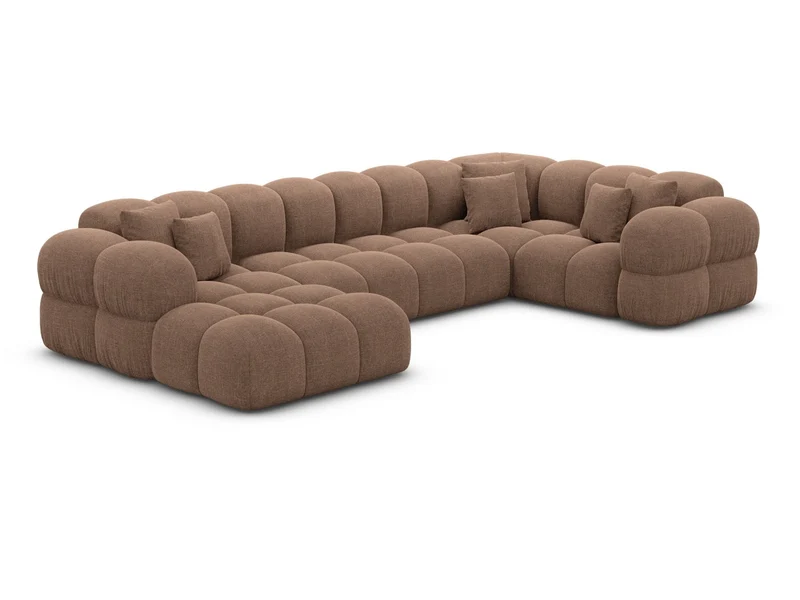 XL Wohnlandschaft Monteverde U-Form aus Stoff