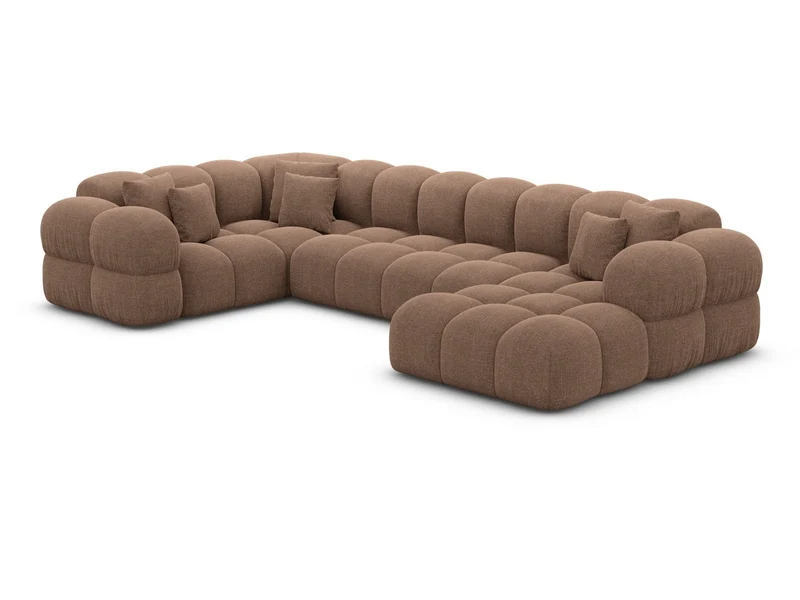 XL Wohnlandschaft Monteverde U-Form aus Stoff