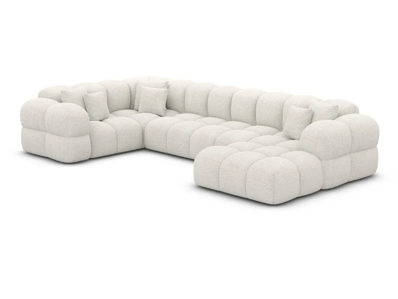 XL Wohnlandschaft Monteverde U-Form aus Stoff