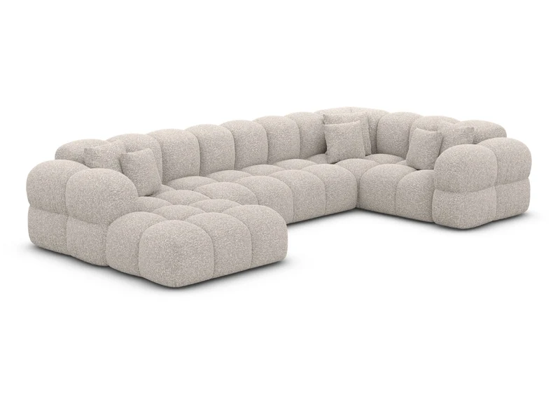 XL Wohnlandschaft Monteverde U-Form aus Stoff