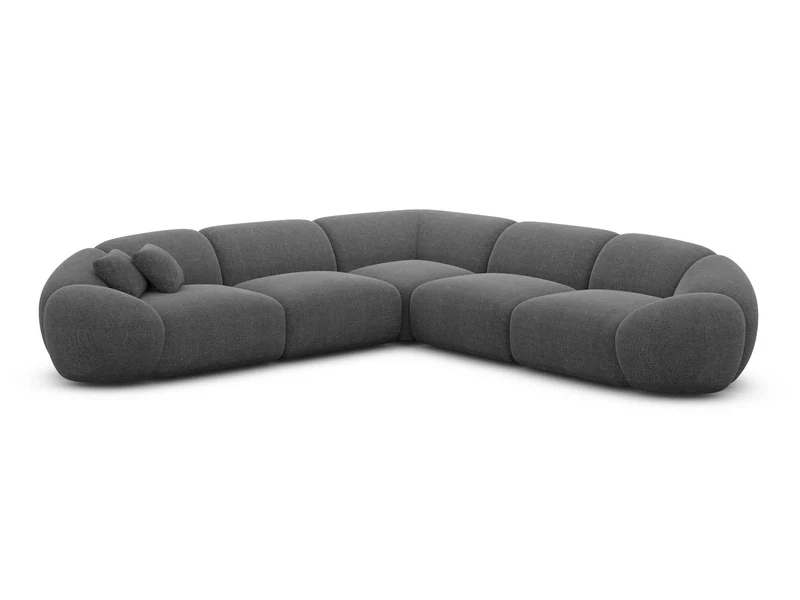 Ecksofa Solverde L-Form aus Stoff