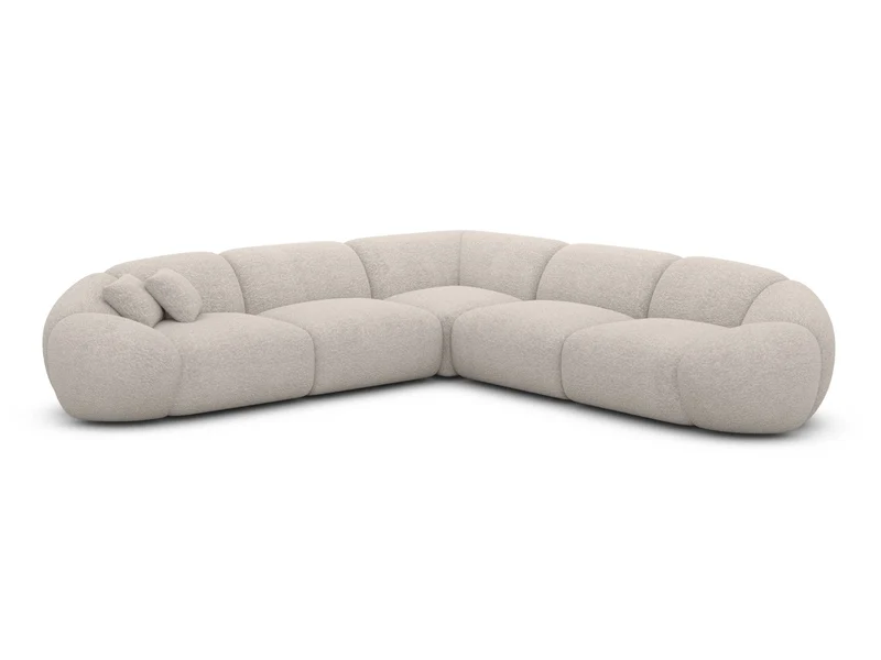 Ecksofa Solverde L-Form aus Stoff
