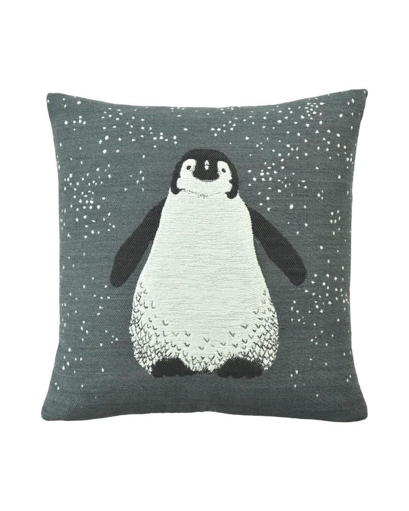 Pinguin Kissenbezug "Ping 45x45" von Sander Table + Home