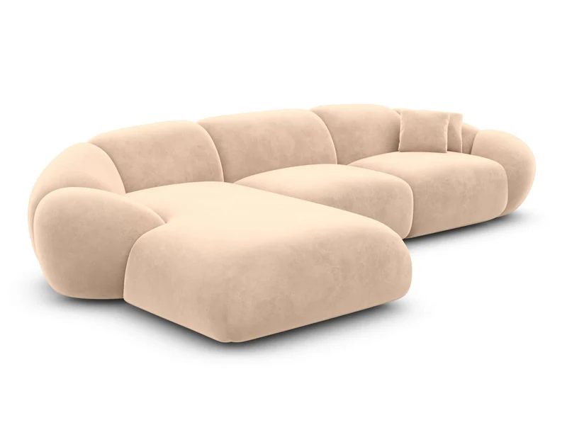 Stoff Ecksofa Solverde L-Form