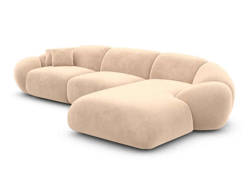 Stoff Ecksofa Solverde L-Form