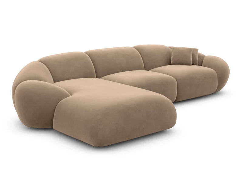 Stoff Ecksofa Solverde L-Form