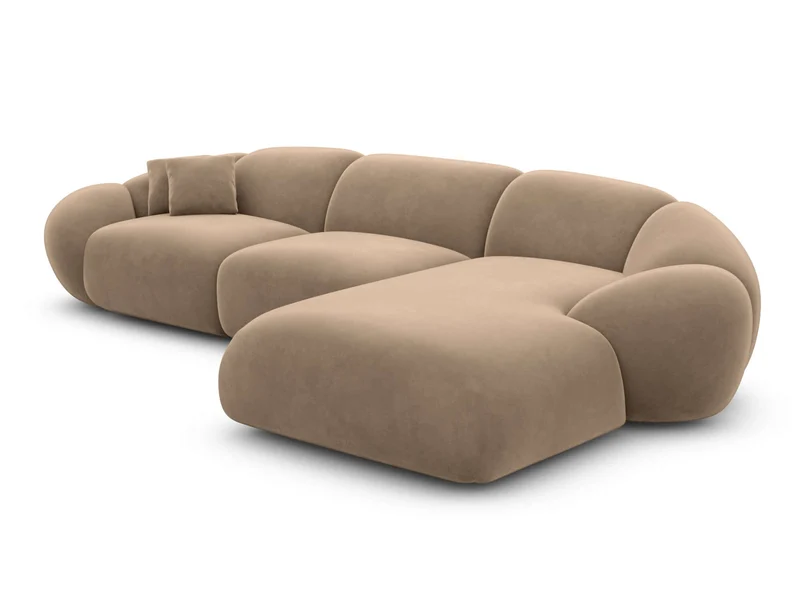 Stoff Ecksofa Solverde L-Form
