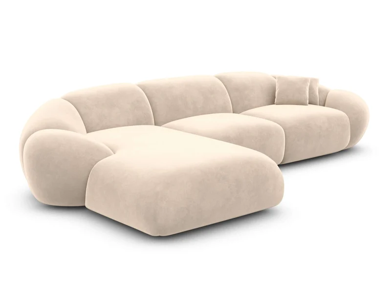 Stoff Ecksofa Solverde L-Form