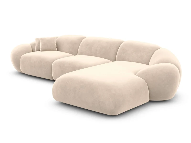 Stoff Ecksofa Solverde L-Form