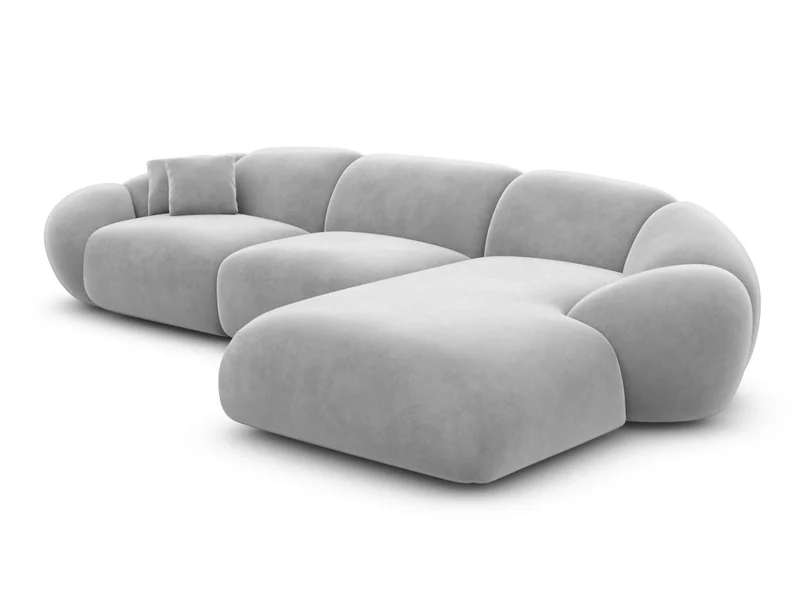 Stoff Ecksofa Solverde L-Form