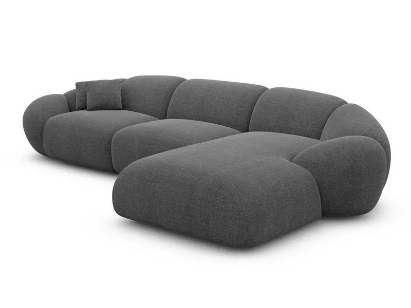 Stoff Ecksofa Solverde L-Form