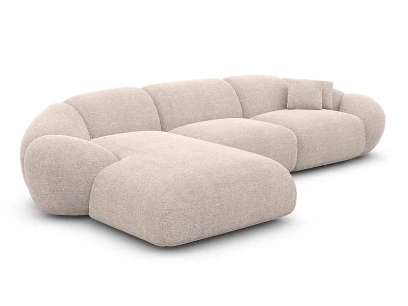 Stoff Ecksofa Solverde L-Form