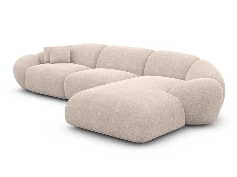 Stoff Ecksofa Solverde L-Form