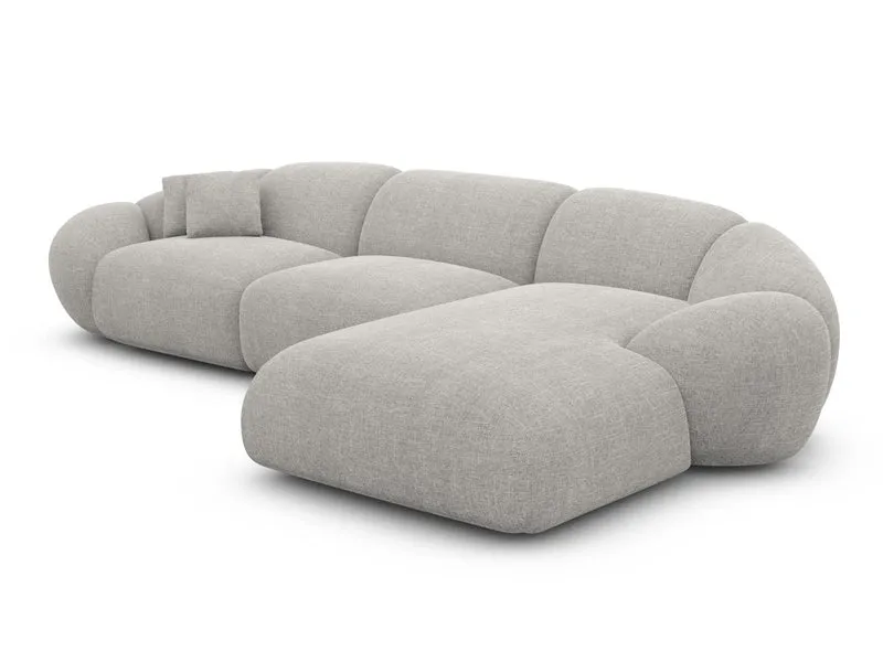 Stoff Ecksofa Solverde L-Form