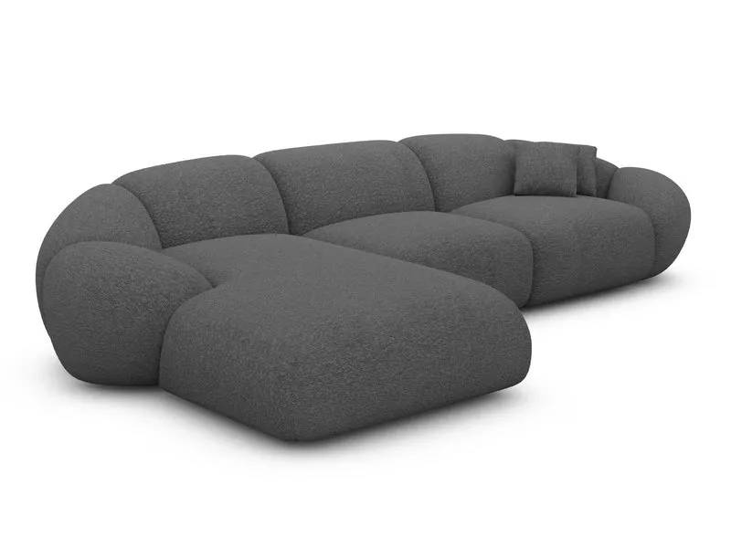 Stoff Ecksofa Solverde L-Form