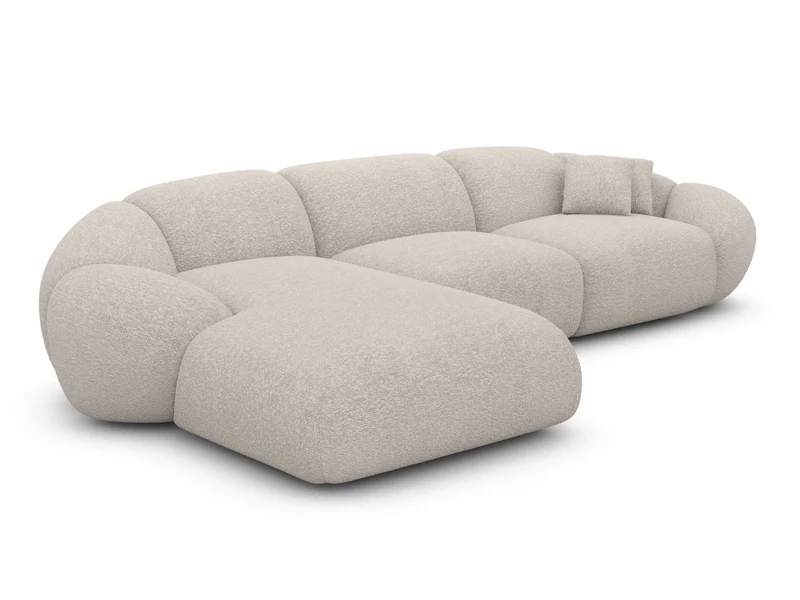 Stoff Ecksofa Solverde L-Form