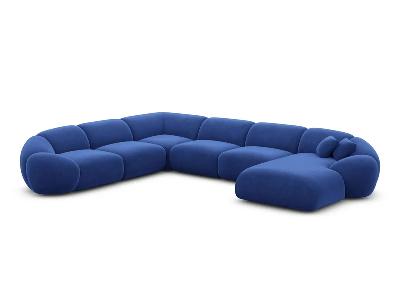 XXL Wohnlandschaft Solverde U-Form aus Stoff