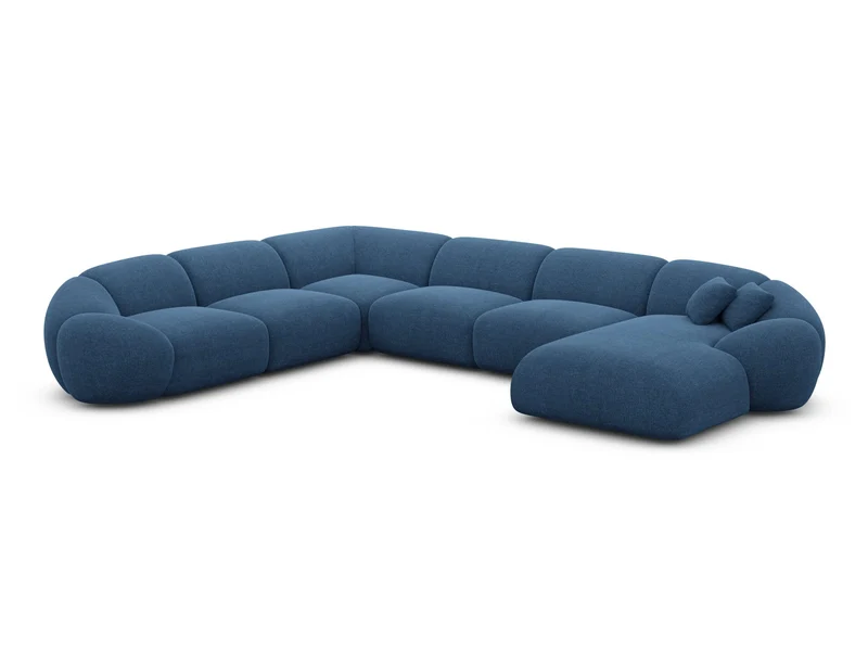 XXL Wohnlandschaft Solverde U-Form aus Stoff