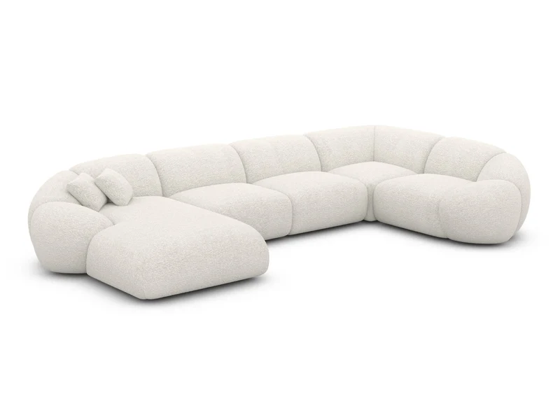 Wohnlandschaft Solverde XL U-Form in Stoff