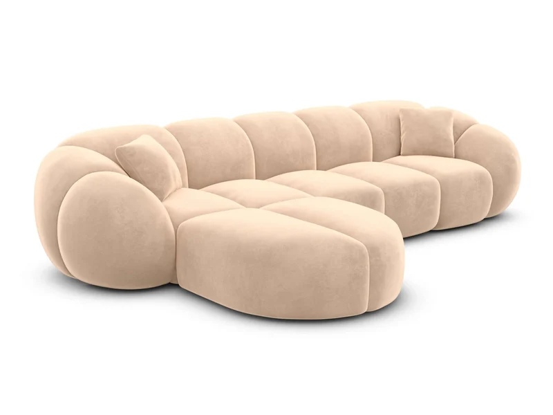 Stoff Ecksofa Valderosa L-Form