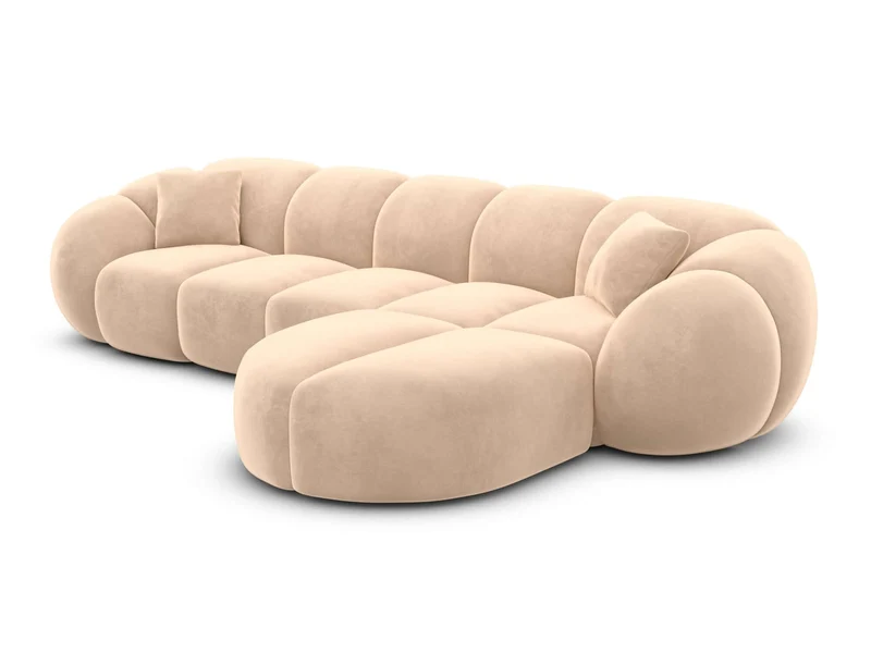 Stoff Ecksofa Valderosa L-Form