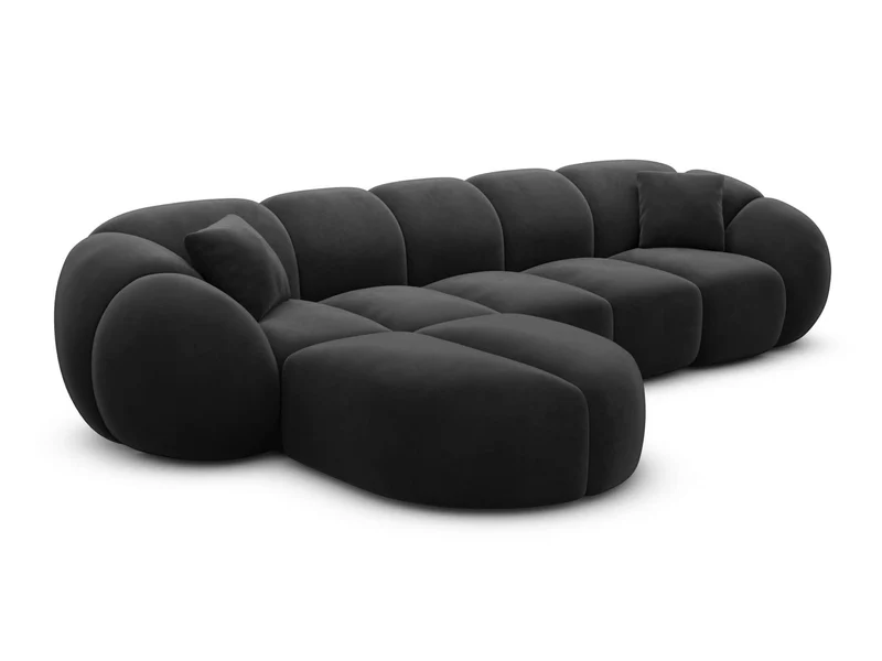 Stoff Ecksofa Valderosa L-Form