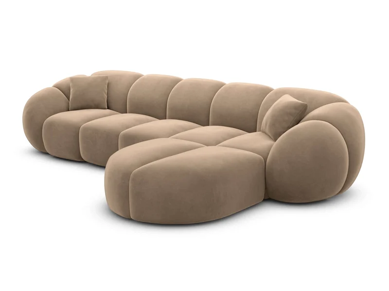 Stoff Ecksofa Valderosa L-Form