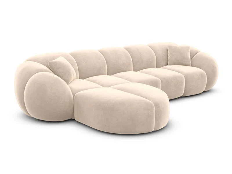 Stoff Ecksofa Valderosa L-Form