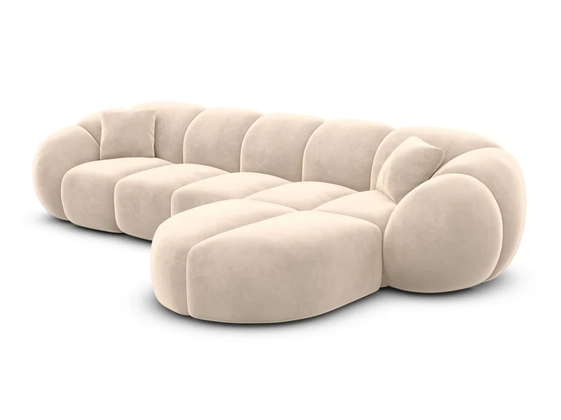 Stoff Ecksofa Valderosa L-Form