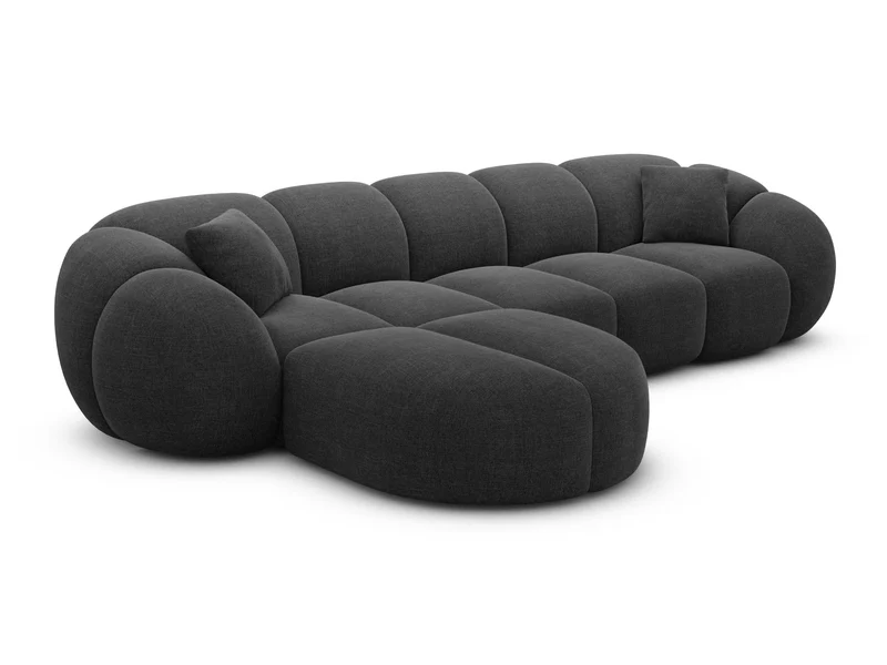 Stoff Ecksofa Valderosa L-Form