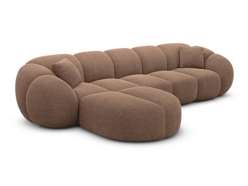 Stoff Ecksofa Valderosa L-Form