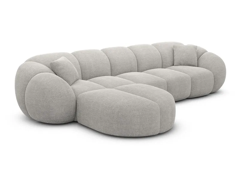 Stoff Ecksofa Valderosa L-Form
