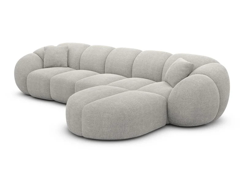Stoff Ecksofa Valderosa L-Form